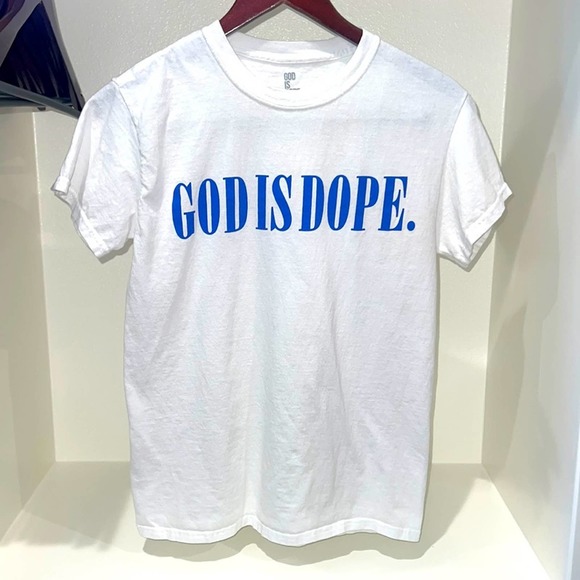 god is dope Tops - God Is Dope Women's Graphic Tee Size Small S Christian Religious Shirt Blouse